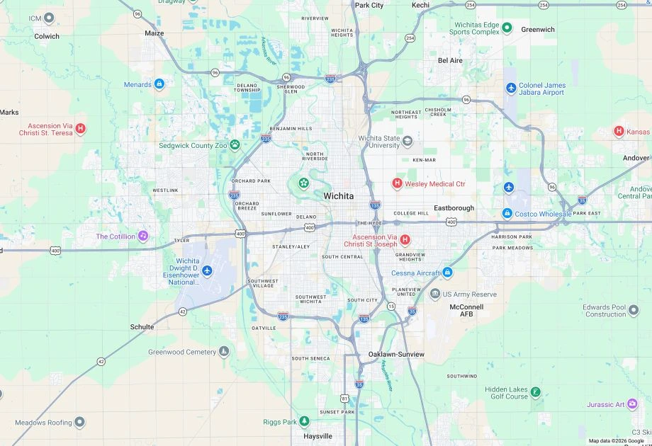 Wichita Map